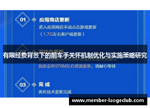 有限经费背景下的前车手关怀机制优化与实施策略研究