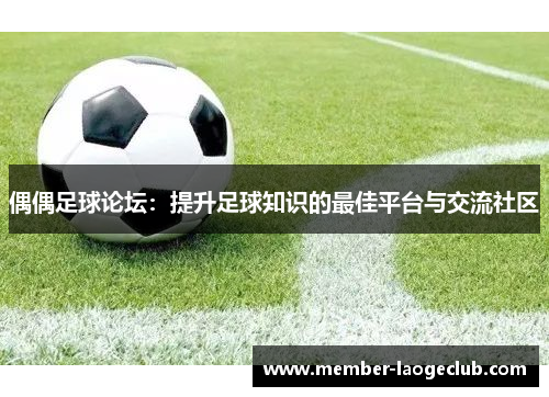 偶偶足球论坛：提升足球知识的最佳平台与交流社区