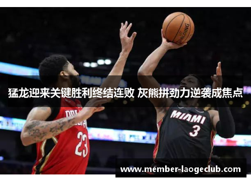 猛龙迎来关键胜利终结连败 灰熊拼劲力逆袭成焦点